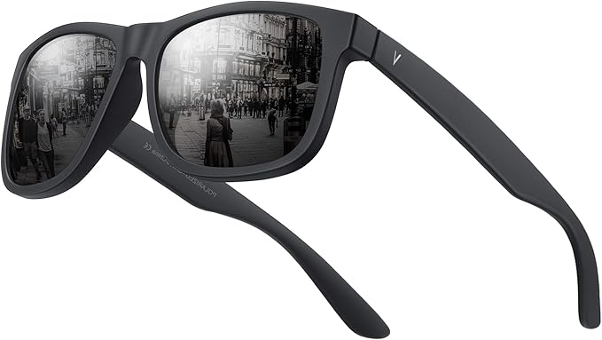 Polarized Sunglasses for Men & Women, Lightweight Driving Sunglasses for Fishing, Golf, Sports, UV400 Protection