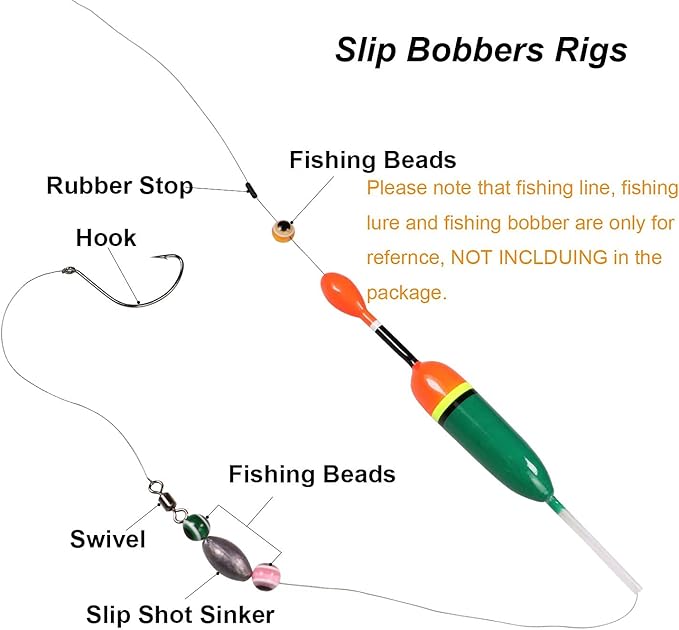 THKFISH Fishing Weights Sinkers Fishing Beads Bullet Sinkers Carolina Rig Texas Rig Kit Fishing Accessories Kit 64pcs/219pcs