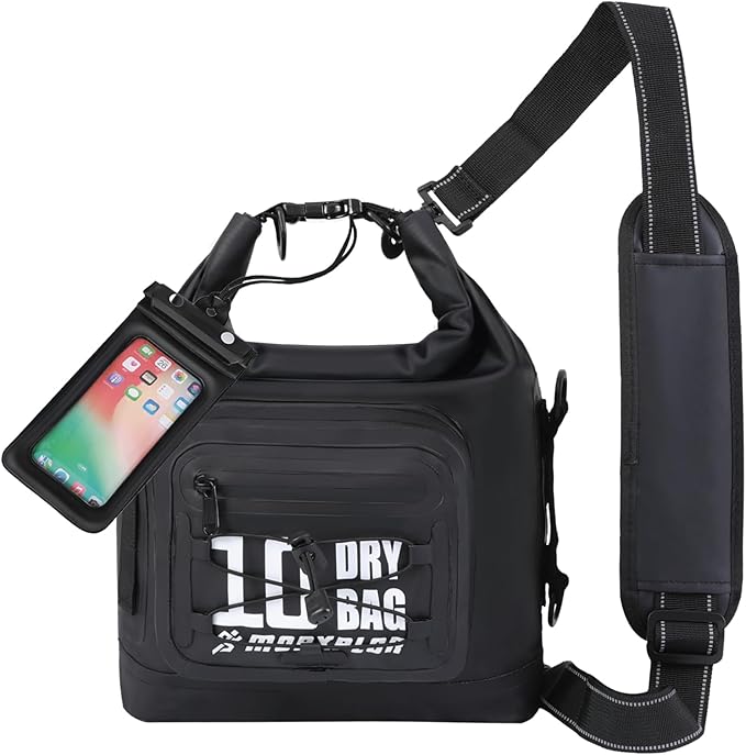 MORXPLOR Dry Bag Waterproof,5L/10L/20L/30L/40L/55L Roll Top Dry Bag Backpack with WaterProof Phone Case for Swim,Kayak
