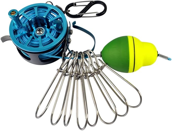 Joyeee Fish Stringer, Foam Fishing Float, Lures, Baits, Ice Spearing Equipment Multi-Tools