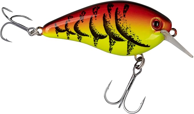 Strike King KVD 1.5 Hard Knock Fishing Lure, 3/8 oz, 3D Lifelike Eyes