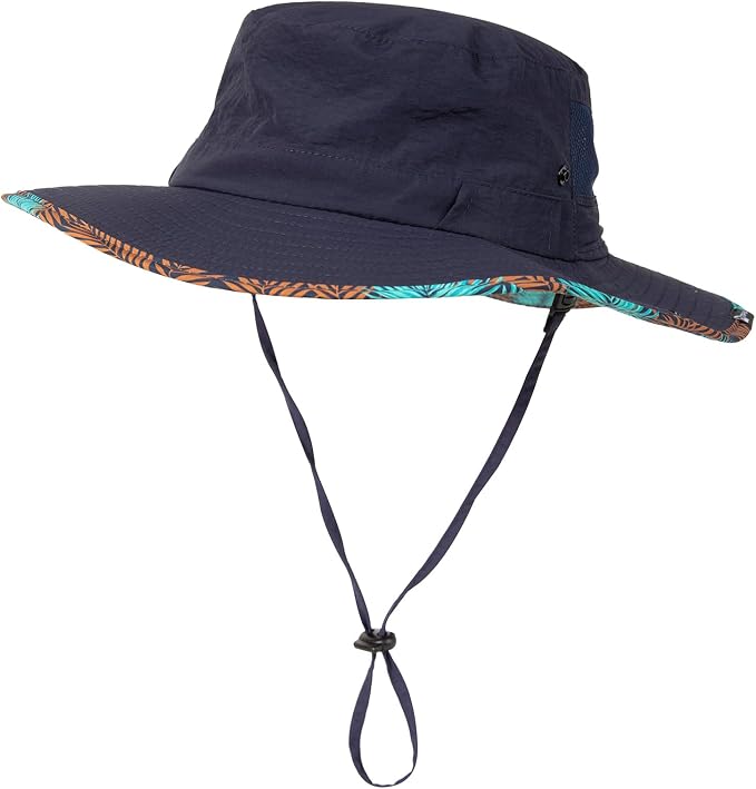 TOP-EX UVCoolix™ Bucket Hat for Men, Cooling Sun Hat Women, UPF 50 Wide Brim Boonie Hats Underbrim Prints, Breathable, M-XXL