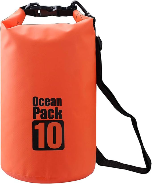 2L/3L/5L/10L/15L/20L/30L 500D Tarpaulin Heavey-Duty PVC Water Proof Dry Bag Sack for Kayaking/Boating/Canoeing/Fishing/Rafting/Swimming/Camping/Snowboarding