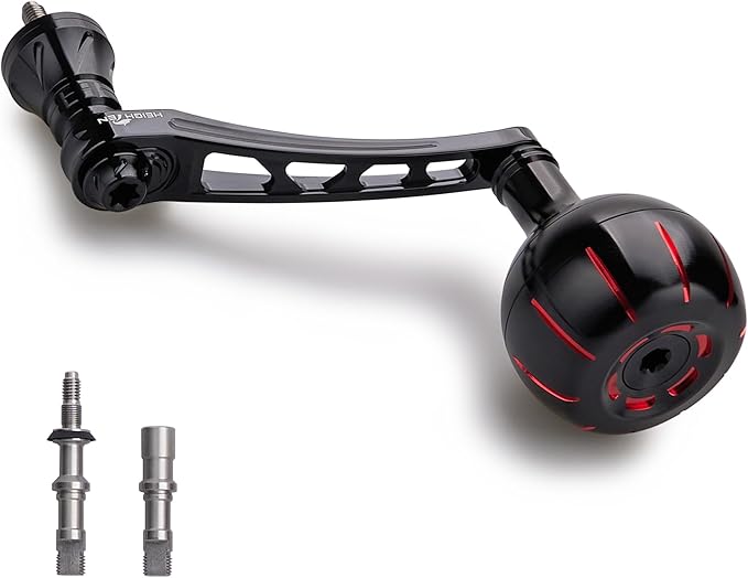 HEIGHTEN 65-70mm Spinning Reel Handle with 38mm Knob for Shimano Stradic FL FM Stella Vanford Vanquish Nasci Twinpower Daiwa Fuego BG MQ Ballistic Certate Luvias Tatula