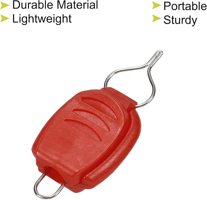PATIKIL Fishing Line Holders, Baitcasting Reel Fishing Line Holder Clip Buckle Stopper Line Keeper Accessories