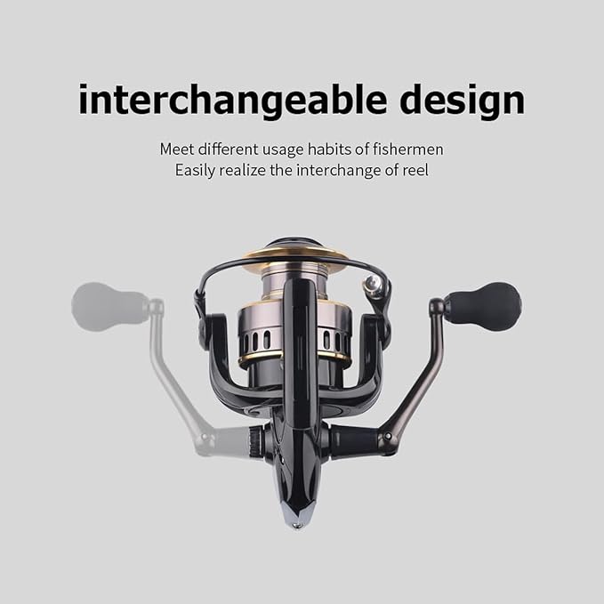 Persei Spinning Fishing Reel - 22LBs Max Drag, 5.2:1 Gear Ratio - Lightweight Ultra Smooth Powerful Saltwater or Freshwater Spinning Fishing Reel, 500 2000 3000 5000 7000 Series