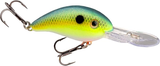 Strike King Promodel Crankbait S3 Fishing Lure, 3/8 oz, Dives to 8'