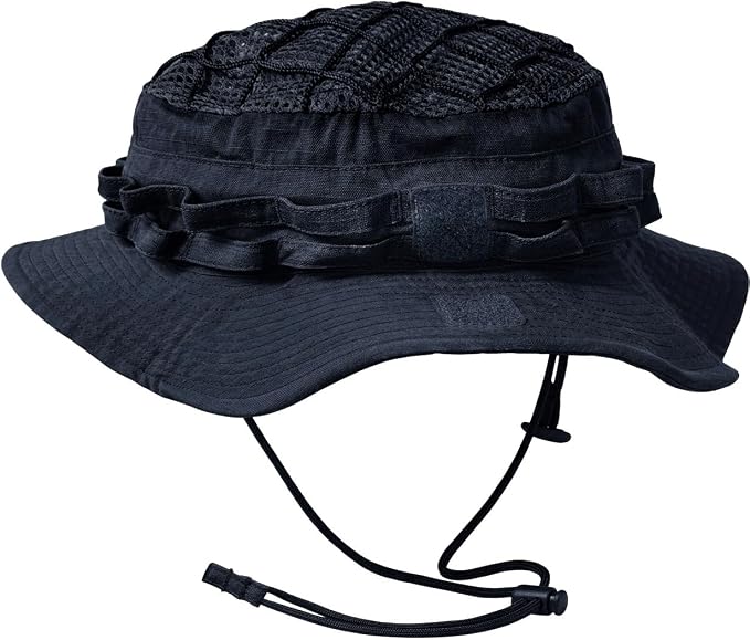 CQR Men's Tactical Boonie Hat, Breathable Packable Sun Hat for Hunting, Hiking, Fishing, Shooting, and Outdoor Activities