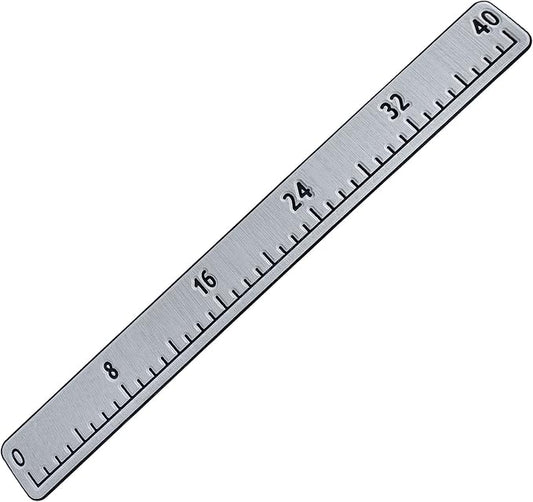 Foam Fish Ruler with Adhesive Backing, EVA Fish Ruler for Boat Accessories Marine Fishing Measuring Tool, Fish Measuring Tape for Kayak, Fishing Boat, Cooler Ruler (40" Fish Ruler)