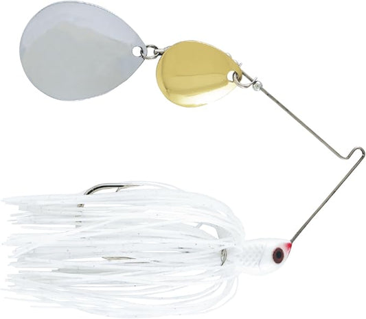 Luck E Strike Jimmy Houston Legends Spinner Bait with Colorado Blades (1/2 Ounce Spinnerbait) 5/0 Hook