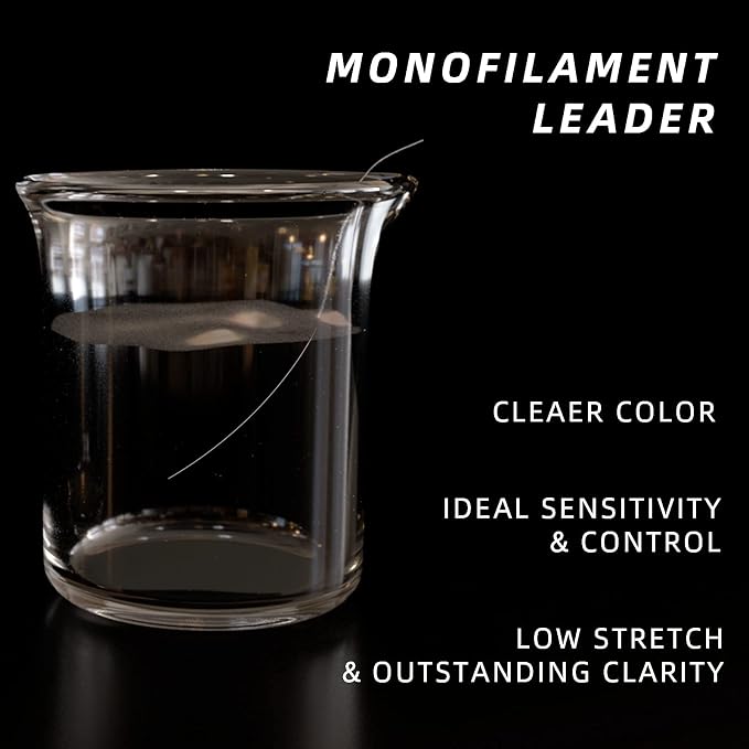 SF Monofilament Leader Line Mono Material Clear Monofilament Fishing Line 100M/500M for Saltwater 30LB to 400LB