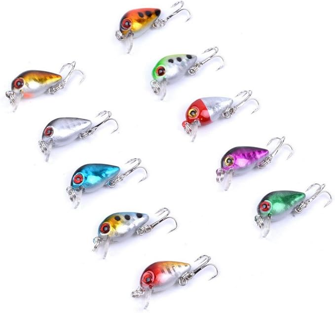 Sougayilang Fishing Lures Large Hard Bait Minnow VIB Lure with Treble Hook Life-Like Swimbait Fishing Bait Popper Crankbait Vibe Sinking Lure for Bass Trout Walleye Redfish