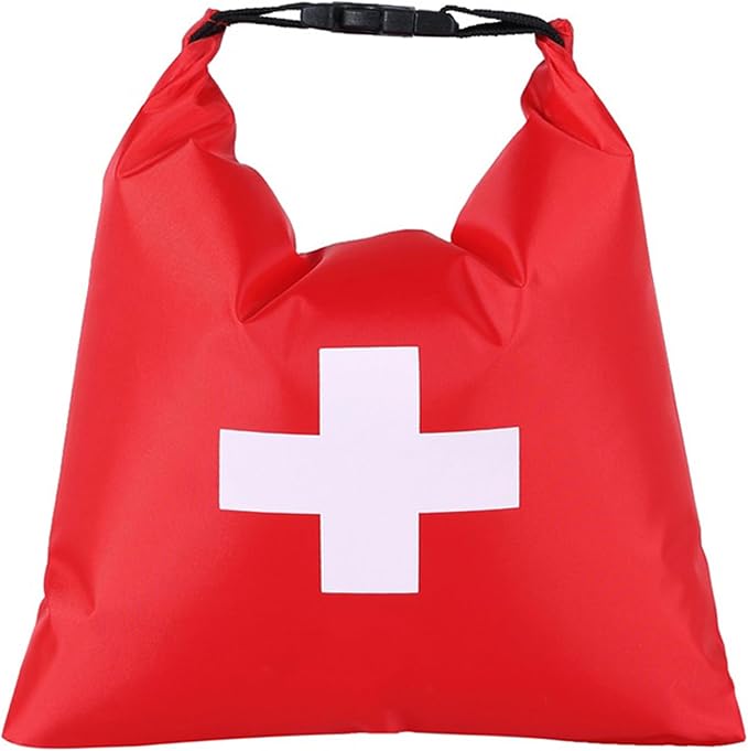 1.2L Waterproof First Aid Kit, Portable Lightweight Boat Dry Bag, Multifunctional Outdoor Emergency Survival Kit for Backpacking Hiking Fishing Camping