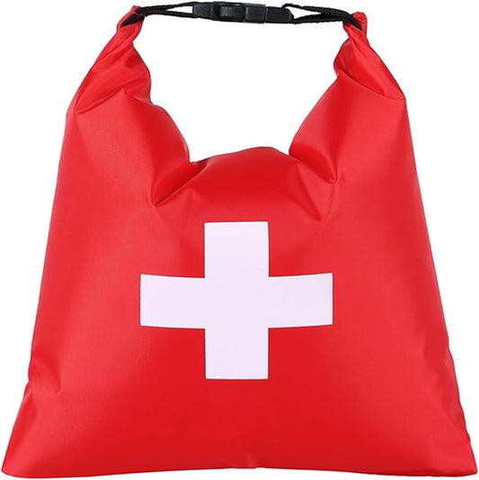 1.2L Waterproof First Aid Kit, Portable Lightweight Boat Dry Bag, Multifunctional Outdoor Emergency Survival Kit for Backpacking Hiking Fishing Camping