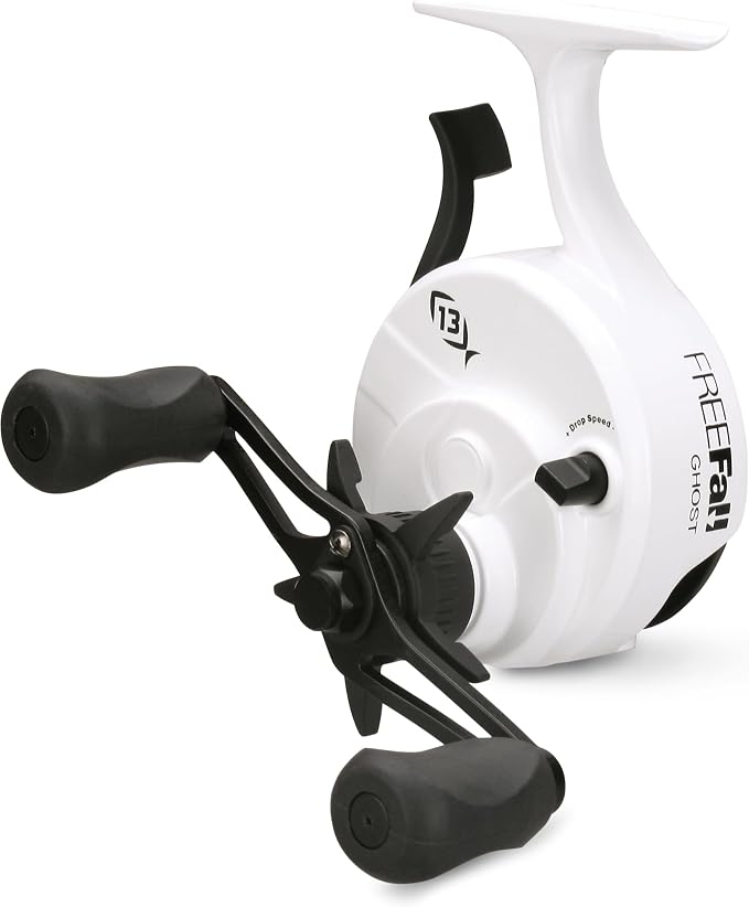 13 Fishing - Freefall Ghost - Inline Ice Fishing Reels