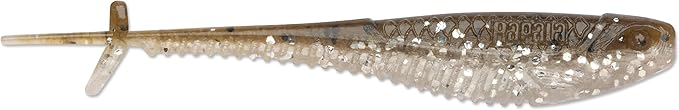 CrushCity Mooch Minnow Soft Plastic Minnow Bait, Natural Profile for Drop Shot, Jig Head & Multi-Species Fishing