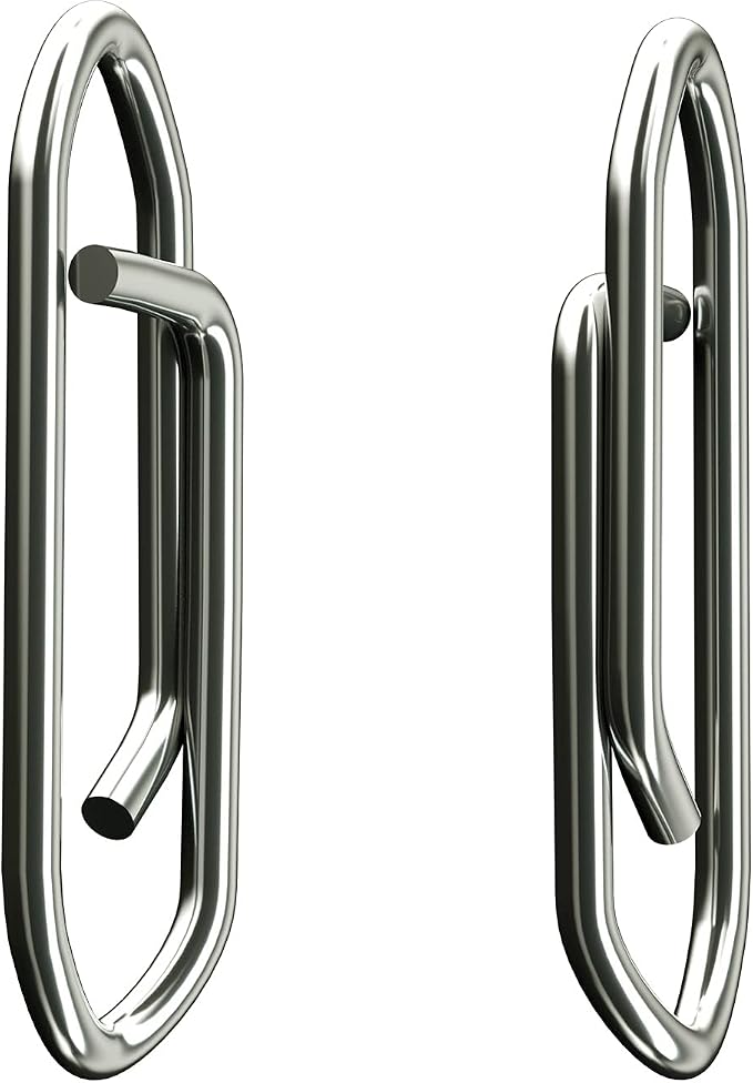 Dr.Fish Fishing Speed Clips Power Quick Clips for Fishing Lures Quick Change Stainless Steel Lure Snaps Saltwater Freshwater Crankbait Tackle Snaps