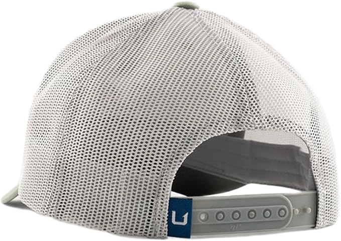 HUK Men's Trucker Hat, Anti-Glare Snapback Fishing Hat for Men