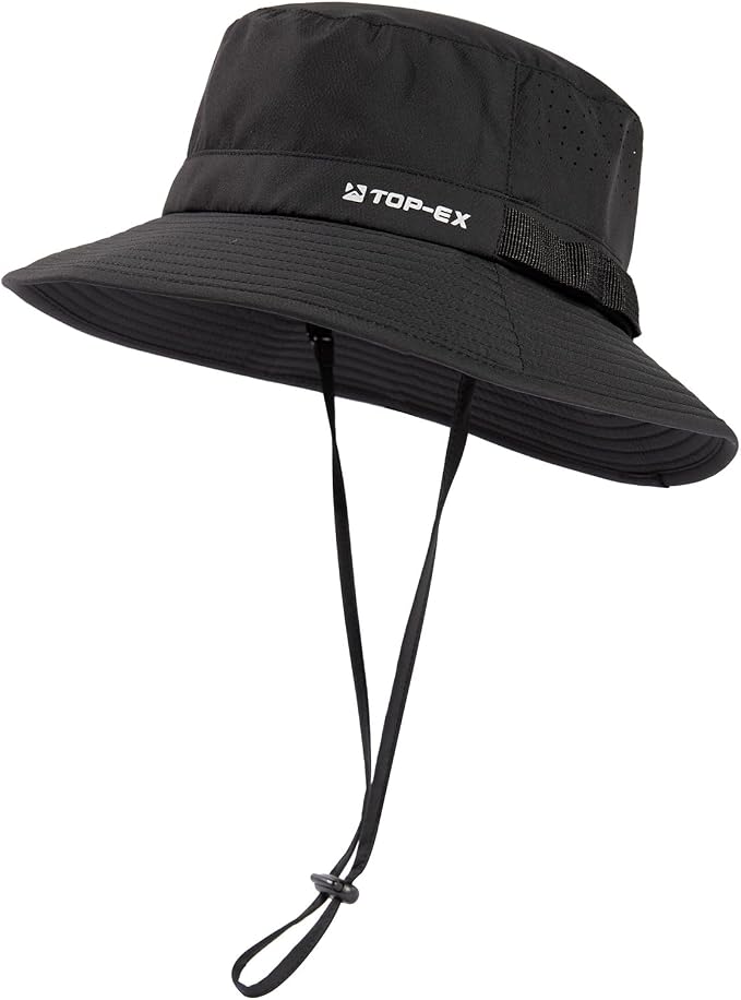 UVCoolix All-Day Comfort Bucket Sun Hat for Men Women,Lightweight Wide Brim UV Protection Boonie Outdoor,Beach,Golf