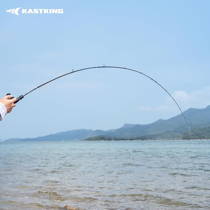 KastKing Spartacus Passage Travel Fishing Rods, Portable 4-Piece Spinning & Casting Rods, Extra Twin-Tip, IM7 Graphite Blanks, Stainless Steel Guides with Zirconium Oxide Rings, EVA Handle