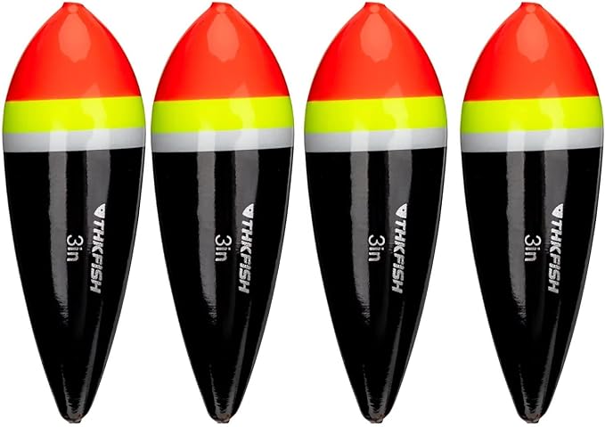 THKFISH Fishing Bobbers Slip Bobbers for Fishing Floats Bobbers for Fishing Balsa Bobbers for Steelhead Fish Float Rigs Freshwater Saltwater Floatage