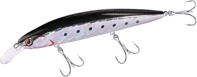 LITTMA ShoreCast 115 Minnow Sinking Saltwater Fishing Lure, Long Casting Surf Fishing Hard Bait for Striper Bass and Halibut