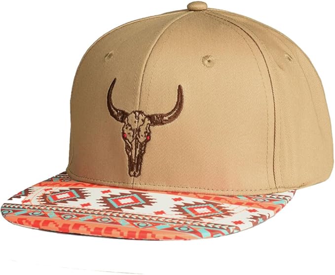 EDTREK Elite Youth Country Hat for Big Kids - Boys Snapback Hat with Flat Brim