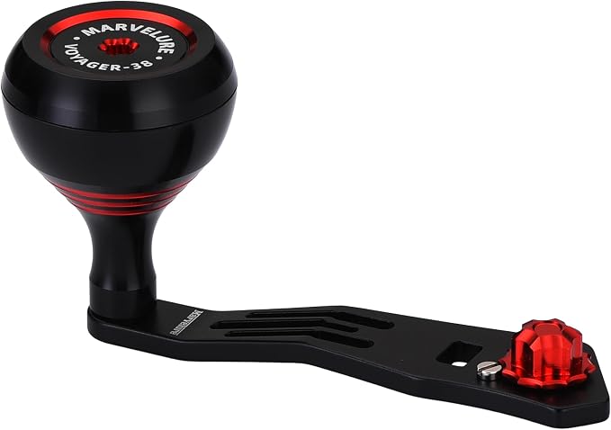 Power Handle 2.95'' (75 mm) Compatible for Shimano Curado Tranx, Daiwa Lexa, Penn Fathom Squall Low Profile, Okuma Komodo, Quantum Accurist Baitcasting Reels