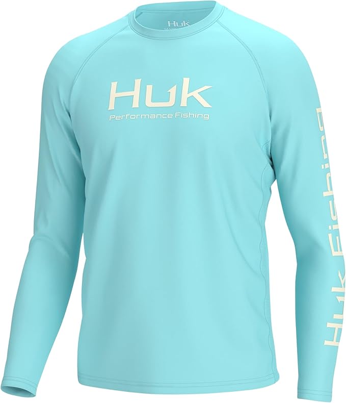HUK Men's Pursuit Vented Long Sleeve Fishing Shirt (+30 UPF)