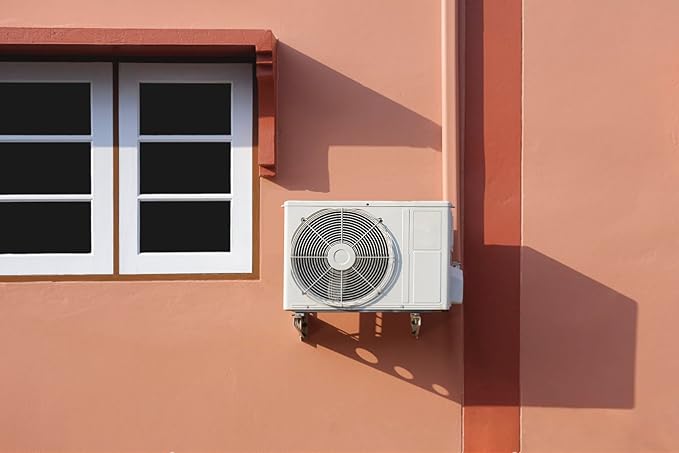 3" W 7.5Ft L Line Set Cover Kit for Mini Split Air Conditioners Decorative PVC Slim Line Cover for Central AC & Heat Pumps Systems Tubing Cover