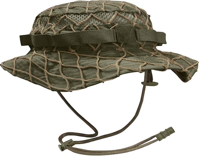 CQR Men's Tactical Boonie Hat, Breathable Packable Sun Hat for Hunting, Hiking, Fishing, Shooting, and Outdoor Activities