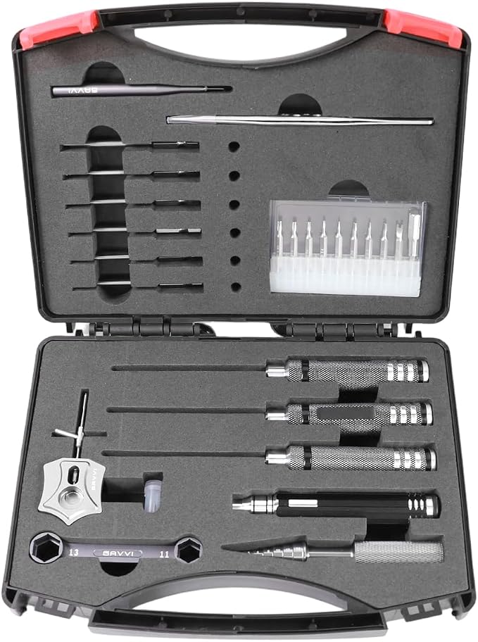 Fishing Reel Maintenance Kit, Replacement for Shimano Penn Daiwa Abu Garcia Lew‘s Spinning & Baitcasting Reels, Complete Repair Tool Set with Wrench, Bearing Pusher & Case