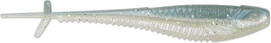 CrushCity Mooch Minnow Soft Plastic Minnow Bait, Natural Profile for Drop Shot, Jig Head & Multi-Species Fishing