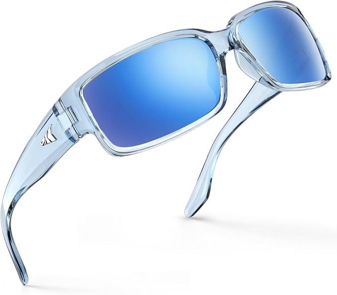 KastKing Skidaway Polarized Sport Sunglasses for Men and Women,Ideal for Driving Fishing Cycling and Running,UV Protection