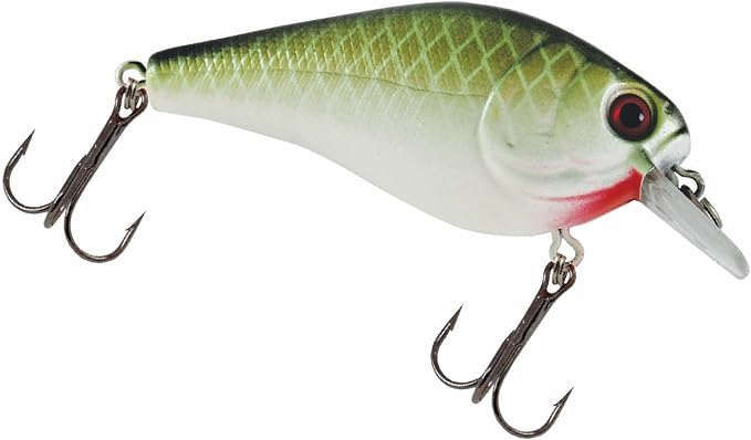 Luck E Strike 2 Inch Square Bill Crankbait, Made in The USA
