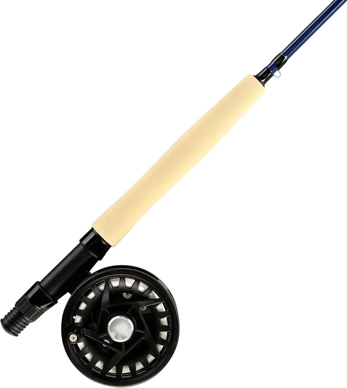Shakespeare Cedar Canyon Carbon Fly Reel and Fishing Rod Combo Kit