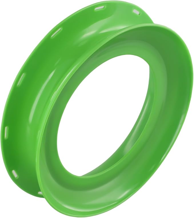 Lightweight PP Hand Reel for Throw Line and Hand-Line Fishing, No Backlash Tangle-Free Design, Portable Kite Line Winder for Surf and Beach Casting, Random Color, 16cm Outer Diameter(24cm)