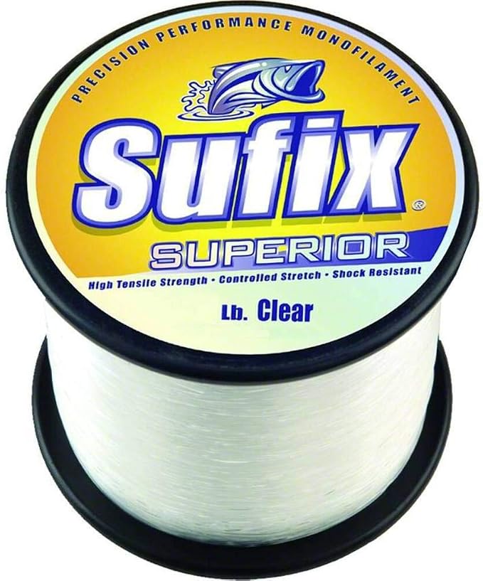 Sufix Superior Monofilament Fishing Line, 1/4 lb Spool