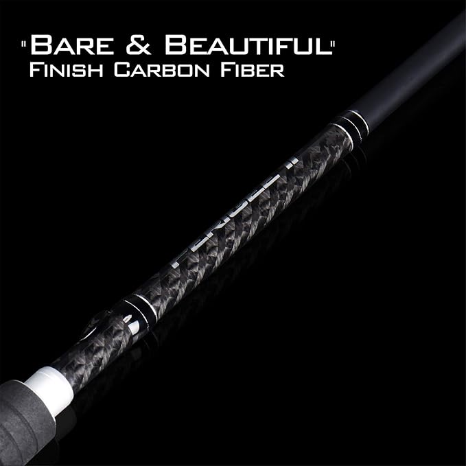 KastKing Perigee II Spinning & Casting Fishing Rods, Fuji O-Ring Line Guides, 24 Ton Carbon Fiber Casting and Spinning Rods - Two Pieces,Twin-Tip Rods