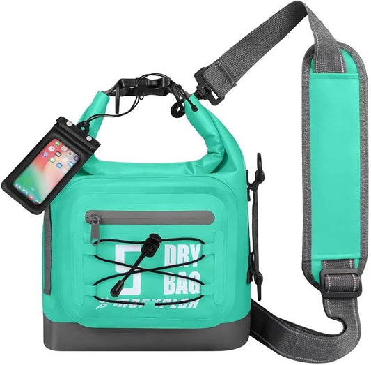MORXPLOR Dry Bag Waterproof,5L/10L/20L/30L/40L/55L Roll Top Dry Bag Backpack with WaterProof Phone Case for Swim,Kayak