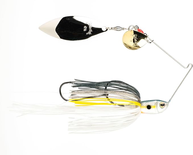 Strike King Premier Plus Spinnerbait/Sexy Shad, 3/8oz (PPL38CW-590GS)