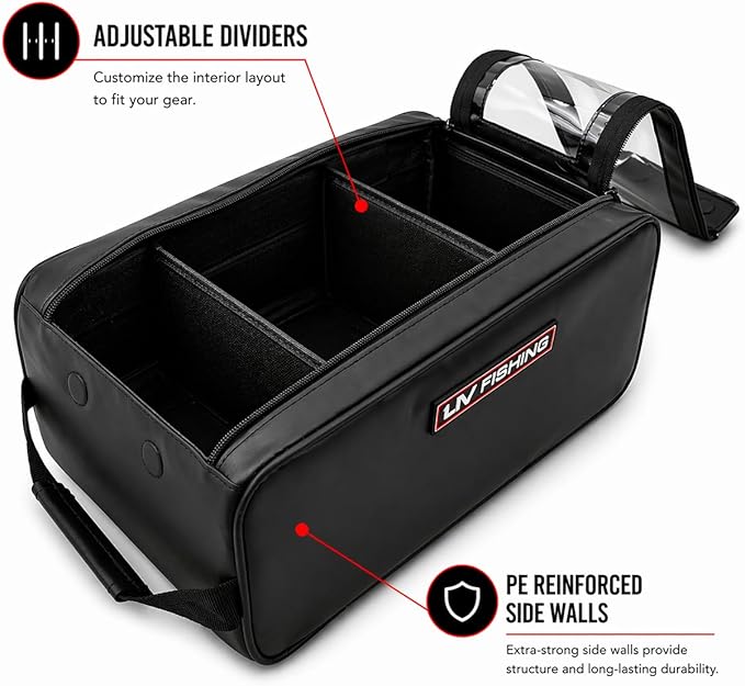 EZ PRO Tackle Storage Bag - Waterproof, Easy-Grip Pull Handle