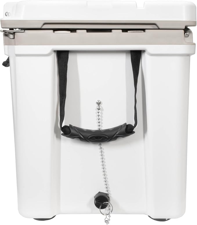 Frosted Frog 54 Qt Hard Cooler, Lightweight Made in USA Insulated Ice Chest | 30% lighter than rotomolded coolers; 54-quart hardside for camping, fishing, boating, beach, BBQ, tailgating & drinks