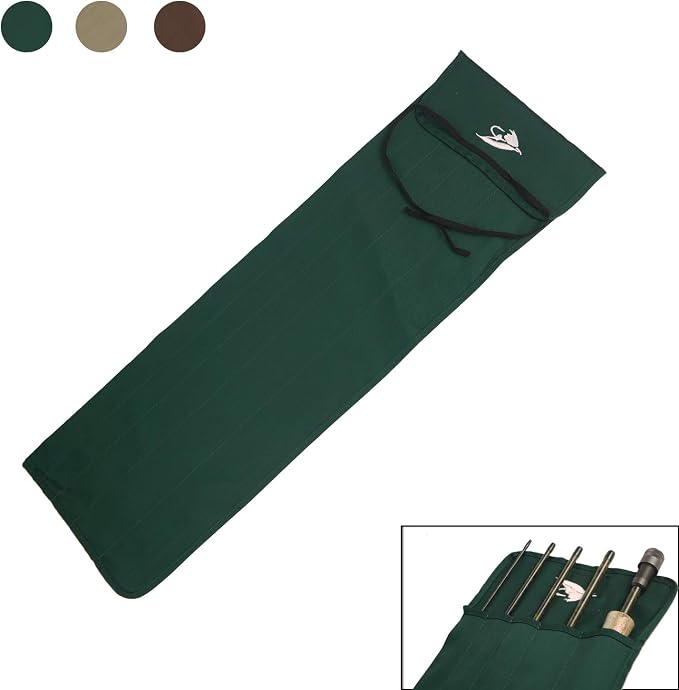 Aventik Fly Fishing Rod Bag Fishing Rod Sleeve Cover Pole Sock Glove Protector Bag Pouch with 5 Compartments