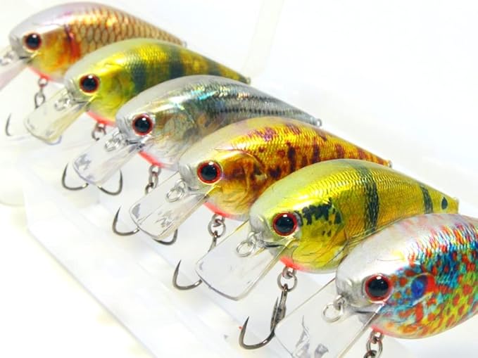 Minnow Crankbait for Bass Fishing Bass Lure Jerkbait Fishing Lures and Tackle Box