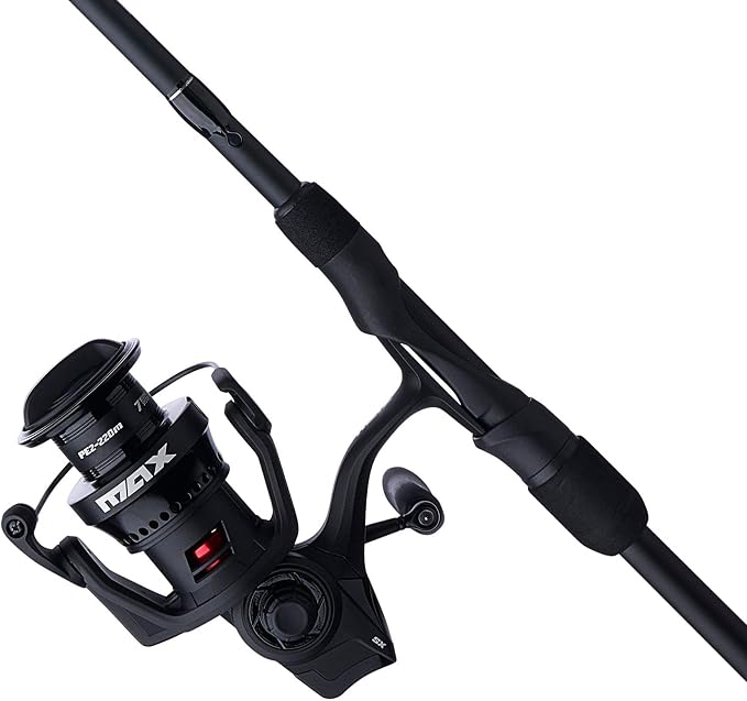 Abu Garcia Max SX Spinning Reel and Fishing Rod Combo