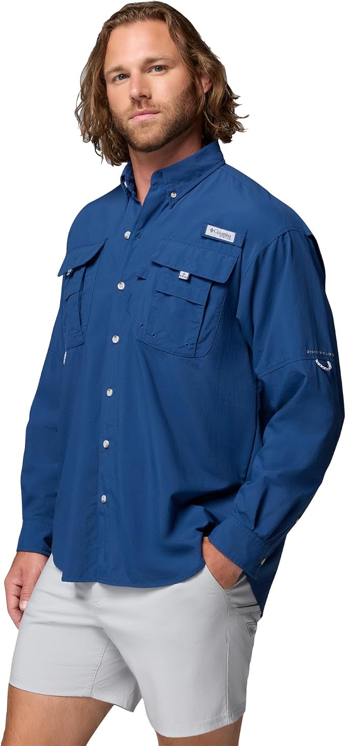 Columbia Men's PFG Bahama II Long Sleeve Fishing Shirt