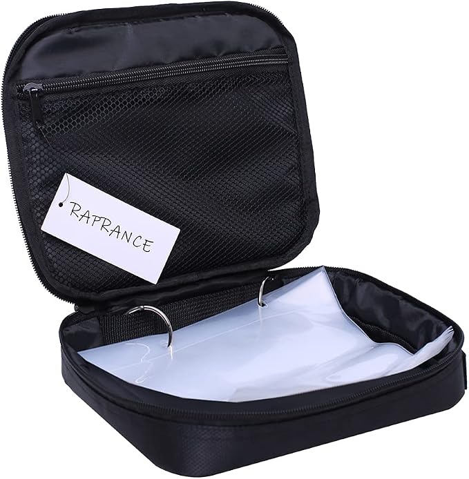 Raprance Fishing Lure Bag Baits Tackle Binder Organizer Storage Plastic Bag
