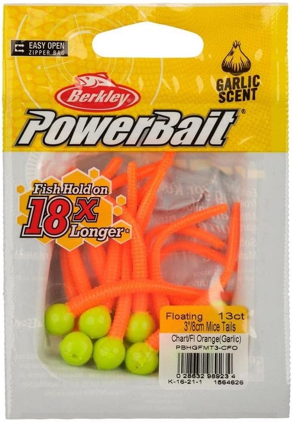Berkley PowerBait Floating Mice Tails Fishing Soft Bait (1)