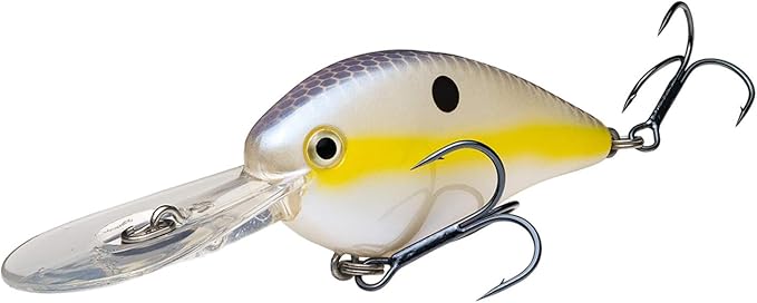 Strike King Promodel Crankbait S5 Fishing Lure, 5/8 oz, 2 Degree Diving Plane